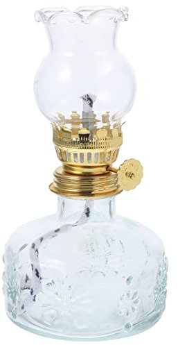 CALLARON Vintage Kerosinlampe Mit Glasdesign Elegante Öllampe Für Innenräume Hochzeiten Und Feste Dekorative Petroleumlampe Für Wohnzimmer Schlafzimmer Und Küche