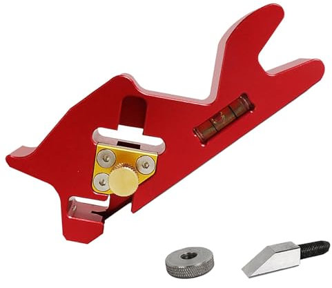 Eoixuqba Manueller 45°-Abschrägungshobel, Entschrägungshobel-Handwerkzeug - Schnitz-Entschrägungswerkzeug - Verstellbarer Blockhobel für Zimmermann zum Trimmen, Holzarbeiten, Anfasen