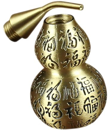 MUELODSIC Gourd Decorative Unique Good Stability and Appearance Realistic with Decor Small Copper Model Ornament for Display Home Housewarming and Desktop