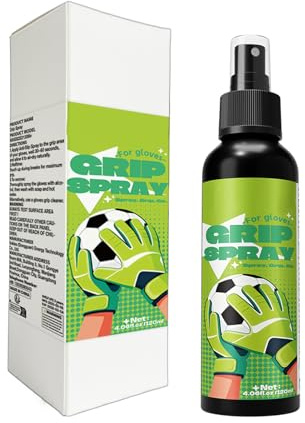 Djowyh Spray antidérapant - Poignée de gant de gardien de but - Pour football, basketball, handball, baseball, entraînement, sports, athlètes