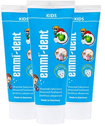 Emmi-dent Ultrasonic Toothpaste with Nano-Bubbles (Kids, 3 Pack)