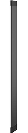Vogel's TVA 7000 - Canal para Cables (hasta 6 Cables, Distancia mínima a la Pared de Solo 1,4 cm, Longitud de 100 cm, Aluminio, Adecuado para Tipos de Cable como HDMI, USB, AUX o Cable de alimentación