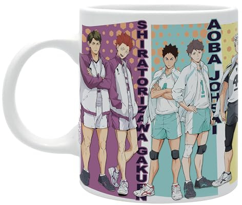 ABYSTYLE - Haikyu!! Tasse mit gegnerischen Teams, 320 ml