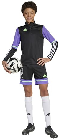 adidas Unisex Kids F50 Shorts Kids, Black/Purple Rush, 11-12 Years