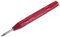 M METERXITY 1-Pack Automatic Center Punch, 133mm High Speed Steels Spring Loaded Nail Punch Tool for Steel Plate/Wooden Board/Glass, Adjustable Impact Punch Window Breaker Tool [Red]