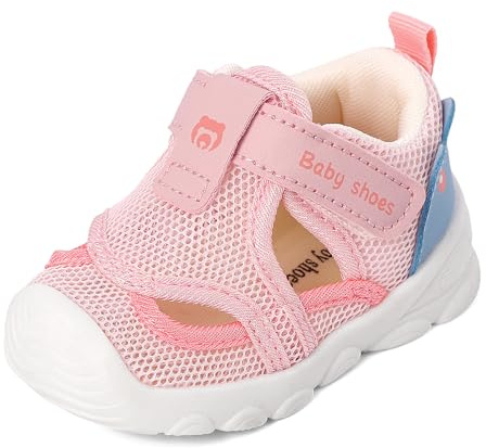 kitcorn Chaussure Bébé Été Sandales Premier Pas Confortable Fille Garçon Chaussure Plage Enfants avec Semelle Caoutchouc Antidérapant