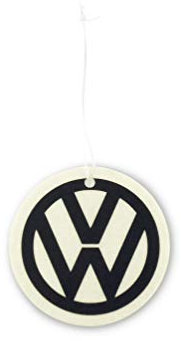 BRISA VW Collection - Volkswagen Air Freshener, Room Freshener, Deodorizer for Cars VW Logo Motif (Vintage/Energy/White)