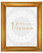 BIRAPA Bilderrahmen gold Vienna Rahmen 100x140 cm - Bilderrahmen vintage in Gold Vintage, Bilderrahmen Holz mit Zierleiste innen und außen, Fotorahmen, Holzrahmen