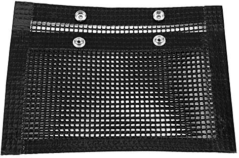 Tyenaza Sac de Cuisson pour Barbecue - Tapis de Cuisson pour Barbecue Sac de Grillage en Maille antiadhésive Sac de Filet de Cuisson pour Barbecue résistant aux Hautes températures (14 * 22cm)