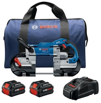 BOSCH GCB18V-5B26 18 V 5 Zoll Tiefschnitt-Bandsäge-Set