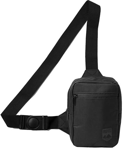 RUVO® Sling Bag Herren & Damen I Langlebiger und stilvoller Crossbag I Brusttasche für Herren und Damen für Reisen, Outdoor & Freizeit
