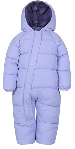 Mountain Warehouse Frosty Kids Junior Padded Snowsuit Lilac 6-12m