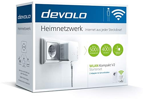 Devolo WLAN Kompakt V2 - Starterset bis zu 500Mbit/s