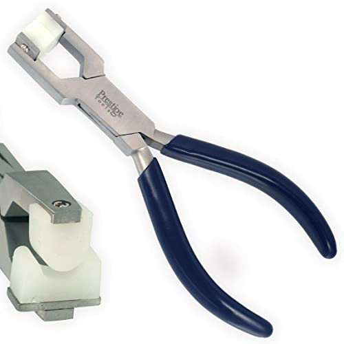 Alicates de nailon para doblar profundamente, anillo formando pequeñas mandíbulas en forma de U, marco de vidrio óptico, reparación de pasatiempos y herramientas de arte creativas, ideas de regalo