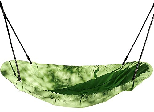 Large Boat Swing 66-Hanging Hammock Lounger Platform Porch Tree Swing for Backyard Beach Park Playground Teens and Adult