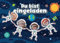 Edition Colibri 10-er Set ASTRONAUTEN Einladungskarten zum Kindergeburtstag oder zur Weltraum/Kosmos-Party (11134)