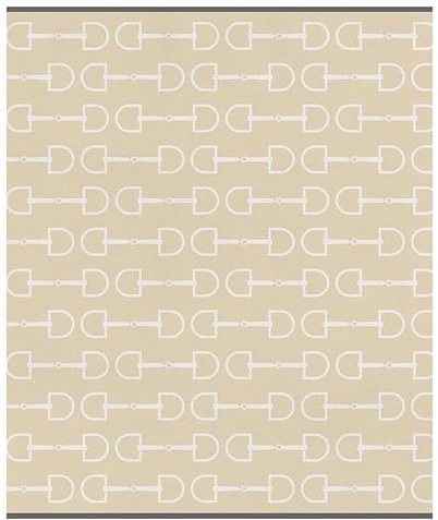 Santa Barbara Design Studio Throw Blankets Face-to-Face Designs Luxe Cotton Blanket, 60 x 50, Equestrian
