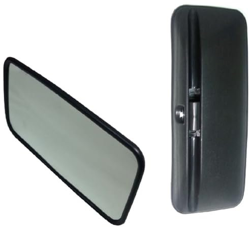 2 specchietti laterali universali per camion, furgoni, roulotte, autobus, camper, 40,6 cm / 20,3 cm
