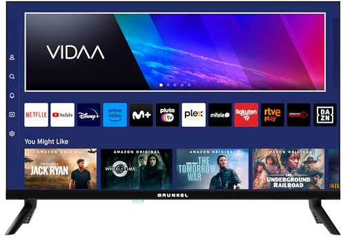 Grunkel Television Smarttv 24 Pulgadas WebOs QLED (Vidaa)