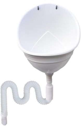 Urinal Toilet Port - Convenient Waterless Urinal, Wall Mount Urine Diverter | Portable Pee Lid Funnel, Leakproof Toilet Urinals, FreeRange Designs Urine, Separator for Compost Toilets