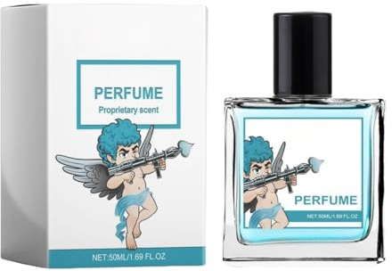 Eau de Cologne aux phéromones Cupid Hypnotic 2.0 pour homme, parfum longue durée, pour une confiance et un charme accrus.