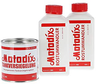 Motodix Set: Tankversiegelung für Tanks bis 30Liter, 3-teilig