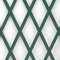 Tenax Treplas 1,00x1 m, Verde, Traliccio Estensibile in PVC per Sostegno a Muro di Fiori e Piante Rampicanti