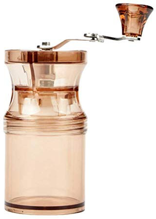 Casiz macina chicchi di caffè, in acciaio inox, macina chicchi di caffè, macinino conico regolabile in ceramica professionale multiuso per chicchi di caffè, spezie e dadi.