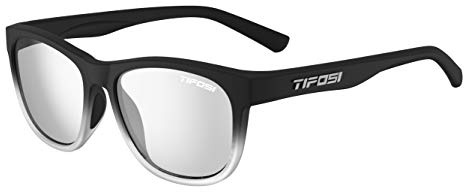Tifosi Swank Sonnenbrille Fototec Linse, Satin-Onyx-Verblassung, One size