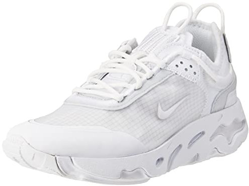 Nike Men's React Live Running Shoes, White White Pure Platinum, 8.5 UK