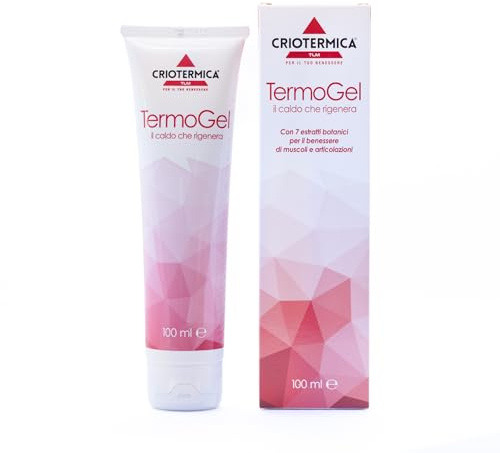 TermoGel crema-gel riscaldante, per un sollievo muscolare e articolare, effetto defaticante, con estratto di Arnica montana e Artiglio del Diavolo