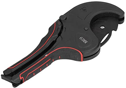 Tagliatubi in PVC Potente Azione a Cricchetto Autobloccante per Polietilene (0-63) Forbici per Tubi Pipe Wrench