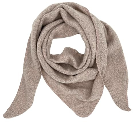 Ziona Bufanda ligera para mujer, para invierno, otoño, triangular, suave, XXL, 202 x 82 cm, Color rosa., XXL