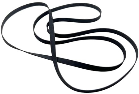 F Fityle Correa de transmisión de goma para tocadiscos, ligera, para reparación, portátil y mantenimiento, Diámetro 300 Mm X 1