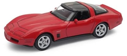 OPO 10 - Auto in Miniatura Compatibile con Chevrolet Corvette del 1982, Scala 1:64, 3 Pollici (7,5 cm), Welly SUP19