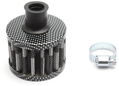 Adatto Per Auto Moto,filtro Dell'aria Da Filtro Di Aspirazione Fredda,detergente Per Turbo Vent Filtri aria di ricambio Universale Filtro Aria(Carbon)