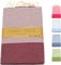 ANNA ANIQ Hamamtuch groß 100x200 cm Reise Strandtuch XXL Saunatuch - 100% Baumwolle Fouta Pestemal Stranddecke Saunakilt Saunahandtuch Herren Damen Badetuch Pareo Strandhandtuch (Bordeaux-Rot)