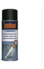 Belton Metallschutzlack 2in1 Schwarz matt 0,4l