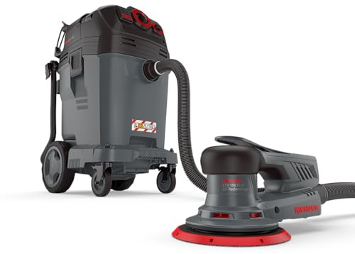 MENZER Dustfree Sistema di Levigatura con ETS 150 5.0 + VCL 550 PRO Antistatic
