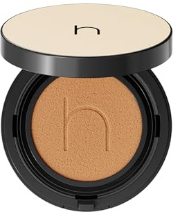 HAMEL Veganes Aqua Glow Zero-Fit-Kissen, Sonnenschutz für koreanisches Make-up SPF50+ PA++++, 72% Essence Cushion Foundation #25 SAND (Sand-Beige)