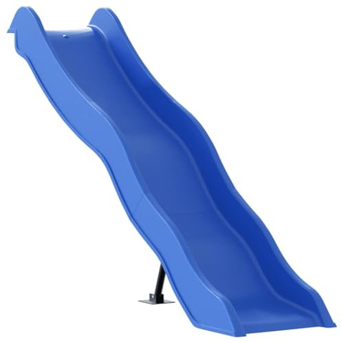 Genérico Tobogán Infantil Polipropileno Azul 174x38 cm,Juegos y Juguetes,Estructuras para Juegos al Aire Libre,Columpios y estructuras de juegos-826598