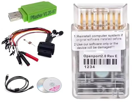 JTQYFI Dispositivo de transferencia de datos rápido para el diagnóstico del automóvil que permite la programación de la unidad de control del motor y borrar códigos con el dispositivo de diagnóstico