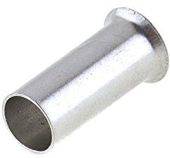 100 Stk. Aderendhülsen 10,00mm² unisoliert/blank Kabel Endhülsen 10mm²