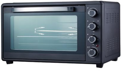 PYRAMIDEA Forno Elettrico Ventilato Capacità 65 Litri 2000W con Timer Colore Nero FOK6512R