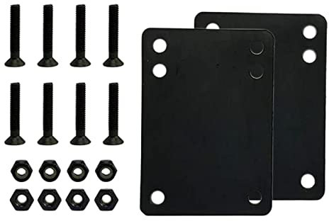 harayaa 8 Stück Skateboard LKW Schrauben, Starke Longboard Inline Skate Befestigungsschrauben, 1,5 Zoll