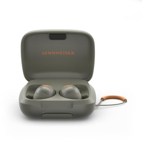 Sennheiser Momentum Sport - Auriculares in-Ear Bluetooth, Color Verde Oliva