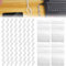 SIYINGSAERY 80 Clips para Sujetar Cable Organizador de Cable de Pared Adhesivo Grapas para Sujetar Cable de Plástico Clip Organizador de Cables para Guiar Cables Eléctricos de Diámetro de 6 mm