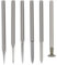 Briny River 6x Juego de Brocas para Tallado de Madera de 1/8 de Pulgada Compatibles con Herramientas D-remel Amoladora de Troqueles