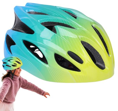 Bonnet de Cyclisme de Montagne pour, léger et résistant, Respirant et réglable, pour Filles de 3 à 11 Ans