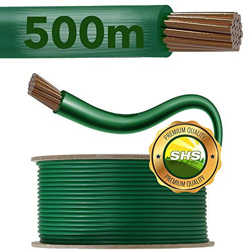 500 m Boundary Cable for Robotic Lawnmowers, Lawn Mowers, Accessories Set, Boundary Wire for Search Cables, Compatible with Gardena/Bosch/Husqvarna/Worx/Honda/Robomow/Diameter 2.7 mm